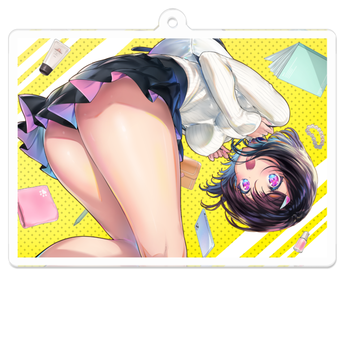 アクリルキーホルダー - 70 x 70 (mm)