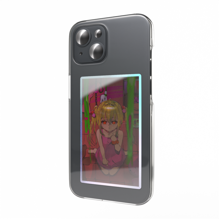 オーロラスマホステッカー - 縦