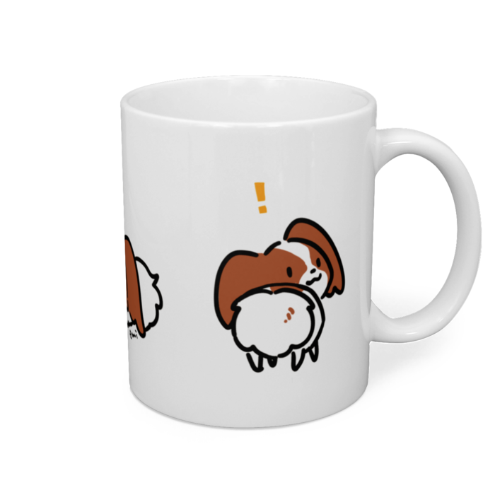 マグカップ - 直径 8 cm / 高さ 9.5 cm