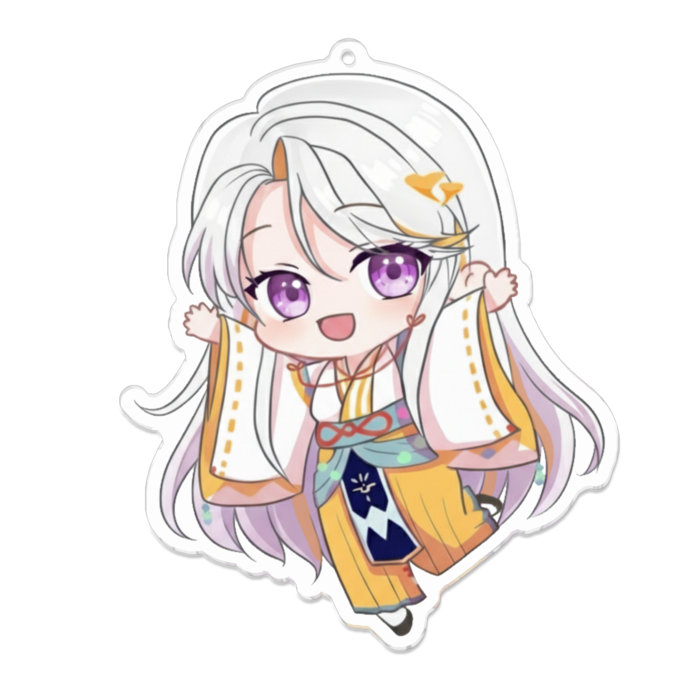 アクリルキーホルダー - 100 x 100 (mm)