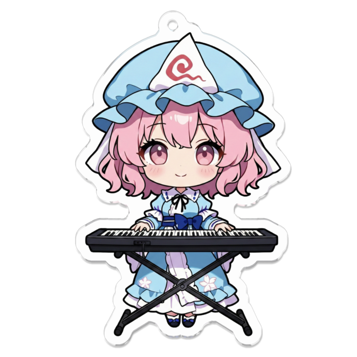 アクリルキーホルダー - 70 x 70 (mm)(キャラのみ)