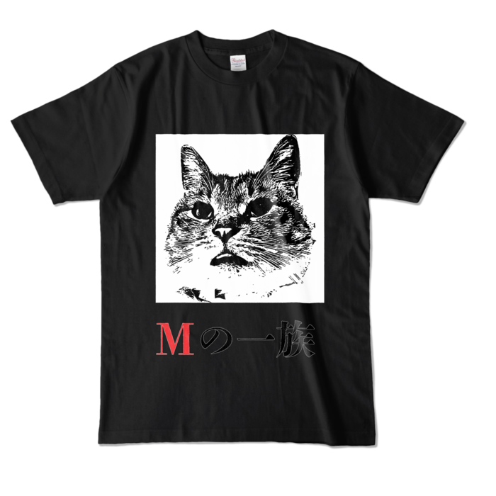 カラーTシャツ - L - ブラック (濃色)