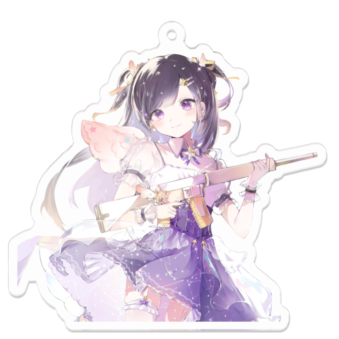 アクリルキーホルダー - 70 x 70 (mm)