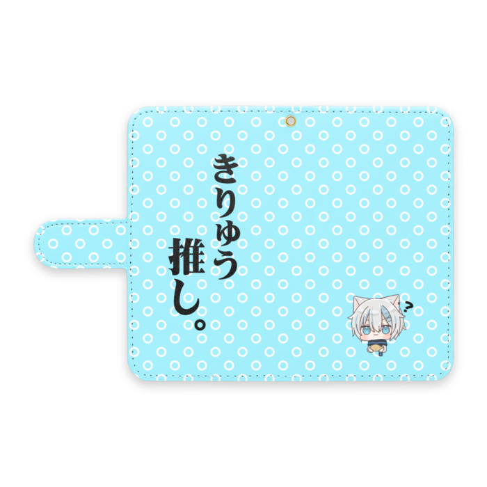 手帳型Androidケース - S - ストラップ穴 あり