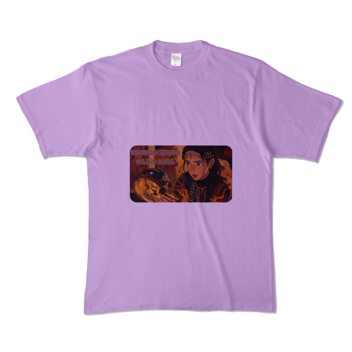 カラーTシャツ - XL - ライトパープル (淡色)