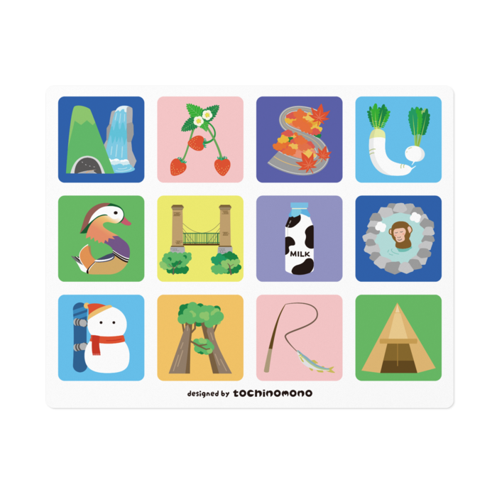 ステッカー - 160 x 160 (mm)