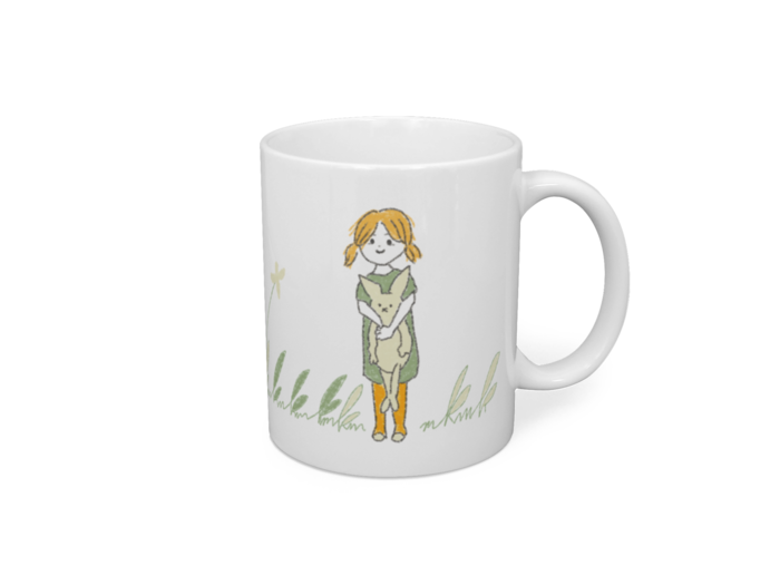 マグカップ - 直径 8 cm / 高さ 9.5 cm(ほわいと)