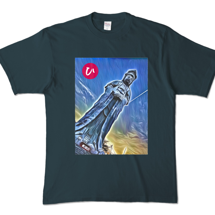 カラーTシャツ - XL - デニム (濃色)