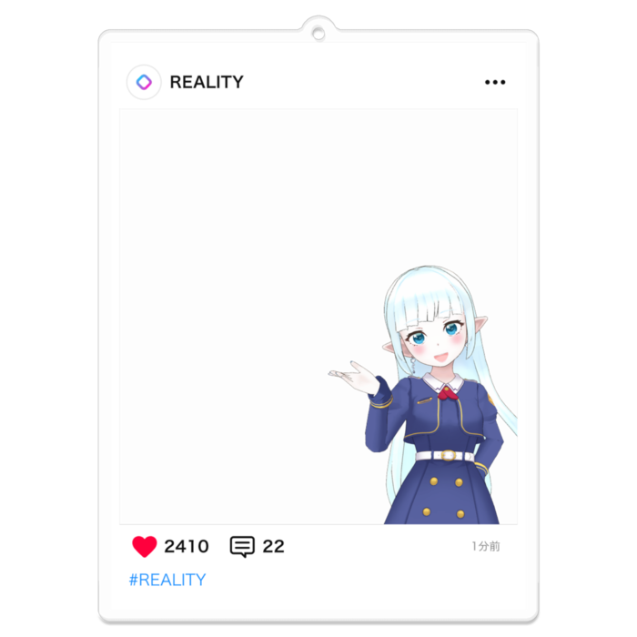 アクリルキーホルダー - 100 x 100 (mm)