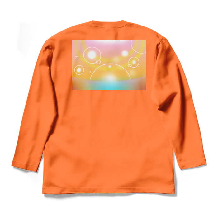 ロングスリーブTシャツ - L - オレンジ