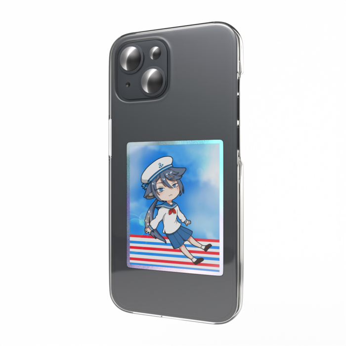 オーロラスマホステッカー - 縦