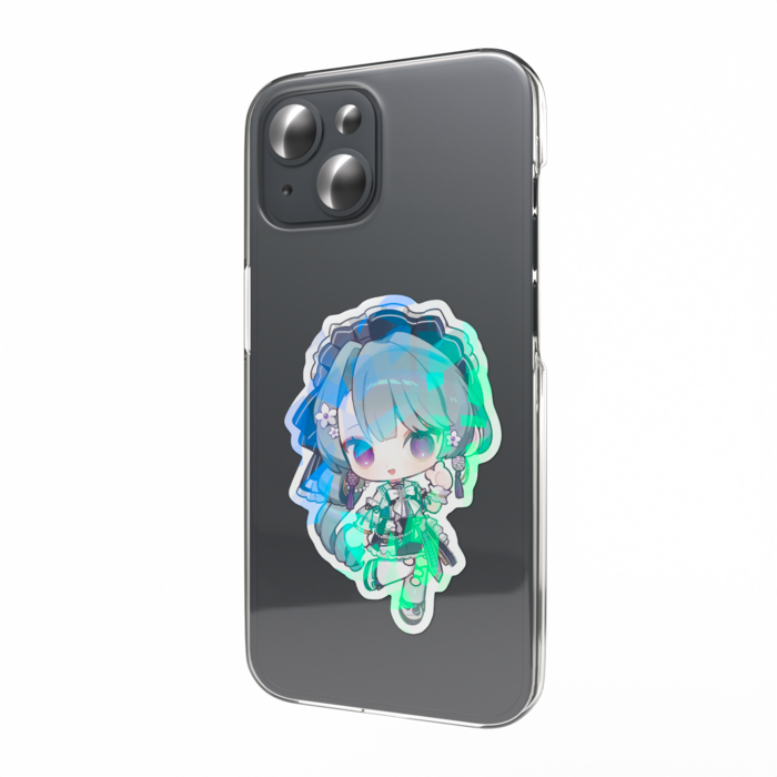 ホログラムスマホステッカー - 縦