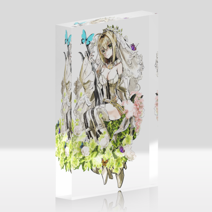 アクリルブロック - 100 × 148mm（クリア）
