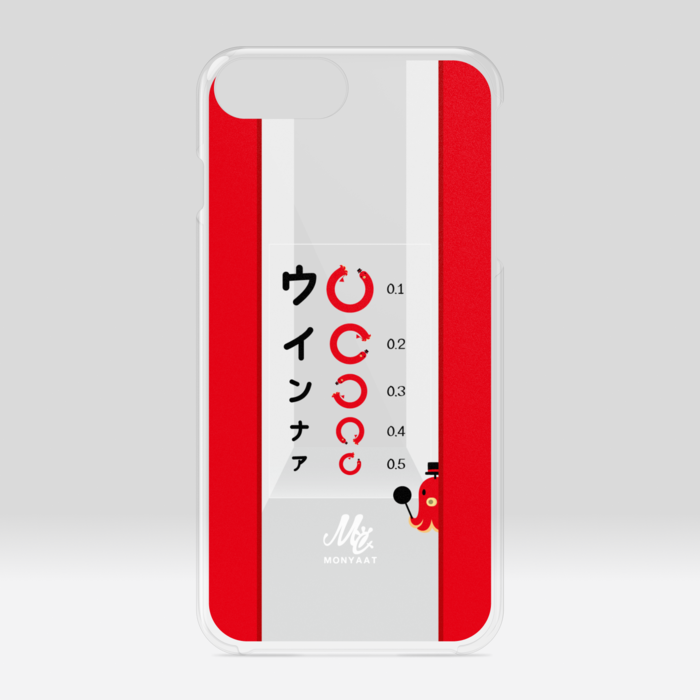 クリアiPhoneケース - iPhone 6 Plus / 7 Plus / 8 Plus