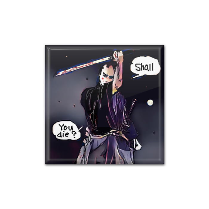 缶バッジ - 四角形40mm