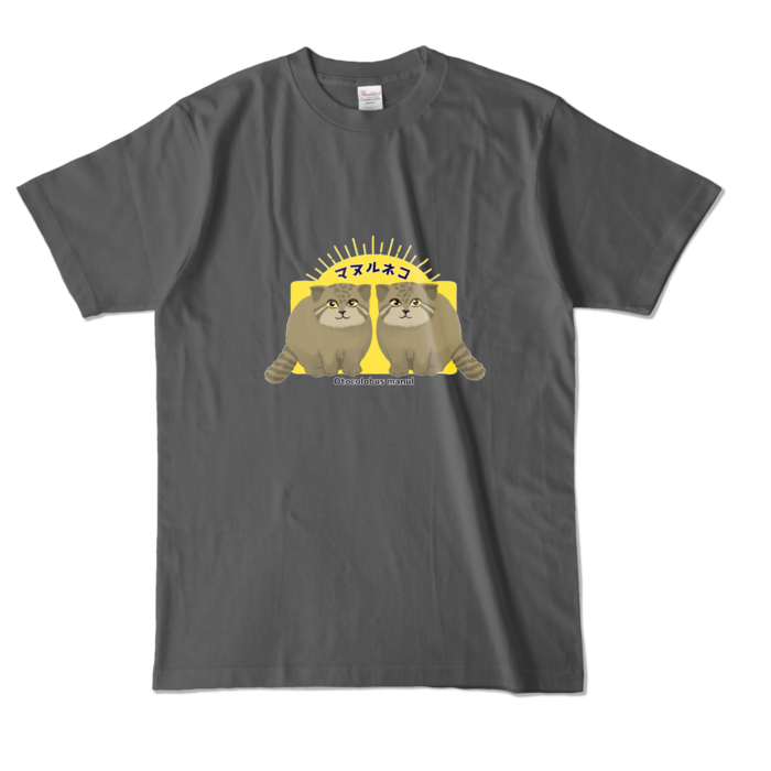 カラーTシャツ - L - チャコール (濃色)