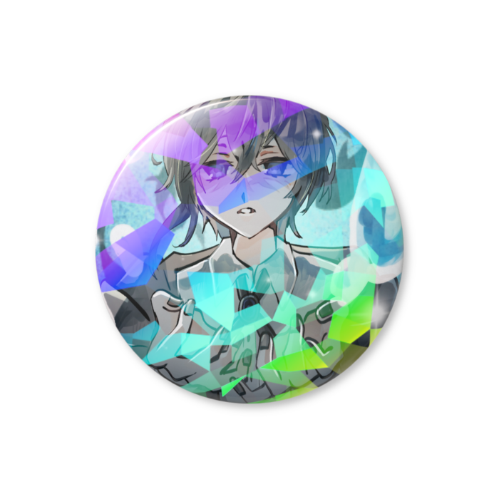 ホログラム缶バッジ - 44mm