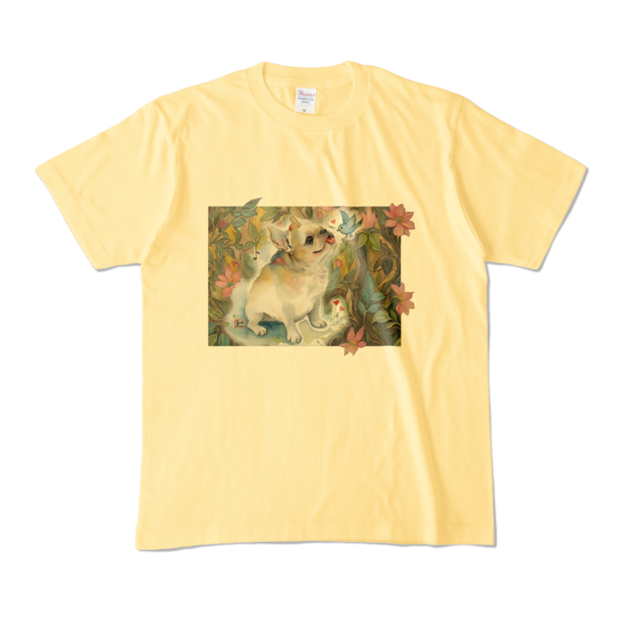 カラーTシャツ - M - ライトイエロー (淡色)