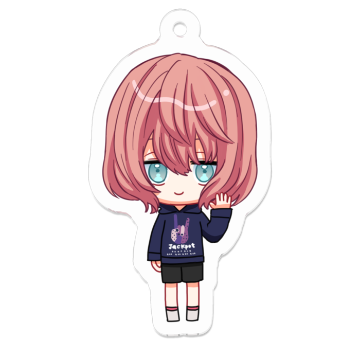 アクリルキーホルダー - 50 x 50 (mm)