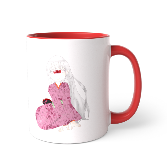 ツートンカラーマグカップ - 直径 8.2cm / 高さ 9.5cm