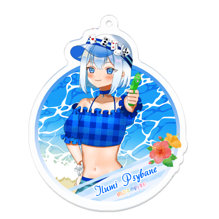 アクリルキーホルダー - 70 x 70 (mm)