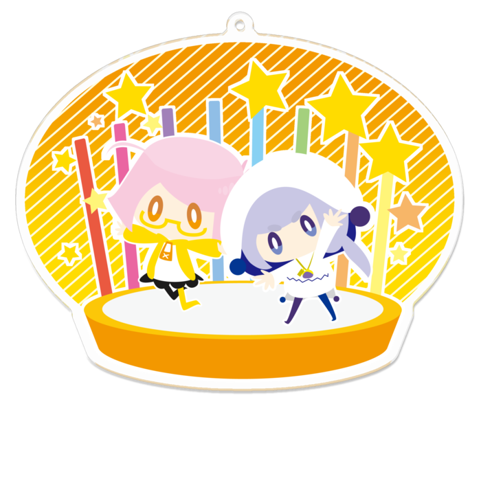 アクリルキーホルダー - 100 x 100 (mm)