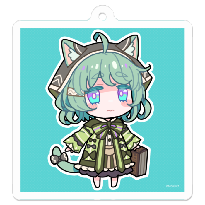 アクリルキーホルダー - 50 x 50 (mm)