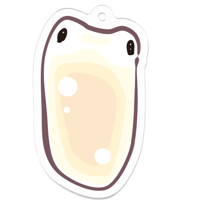 アクリルキーホルダー - 50 × 50 (mm)