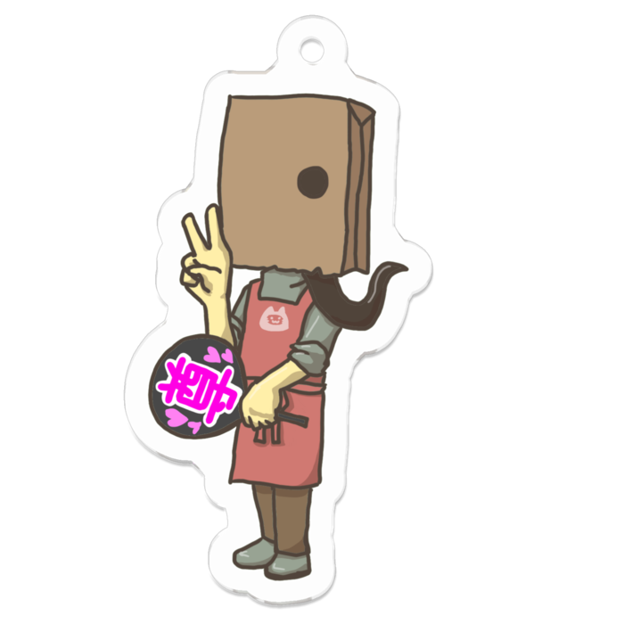 アクリルキーホルダー - 50 x 50 (mm)