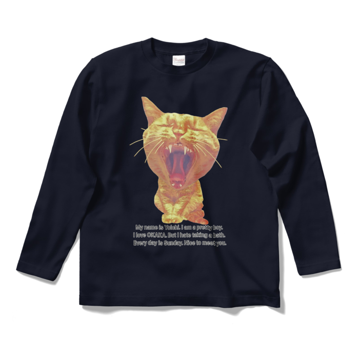 ロングスリーブTシャツ - S - ネイビー