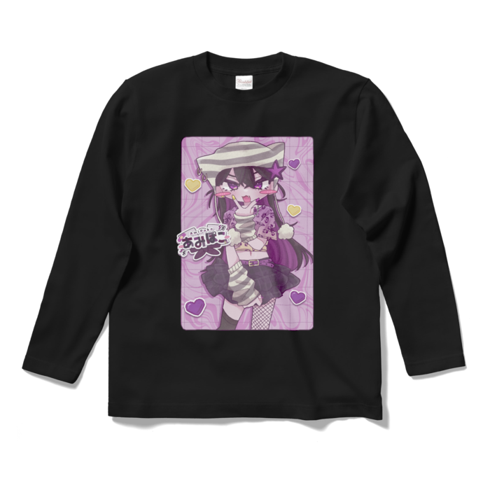 ロングスリーブTシャツ - S - ブラック