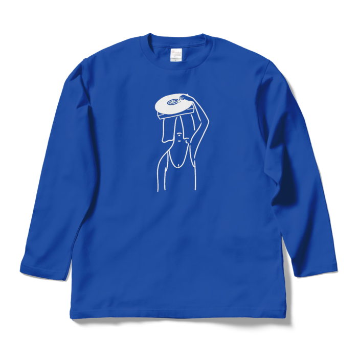 ロングスリーブTシャツ - L - ロイヤルブルー