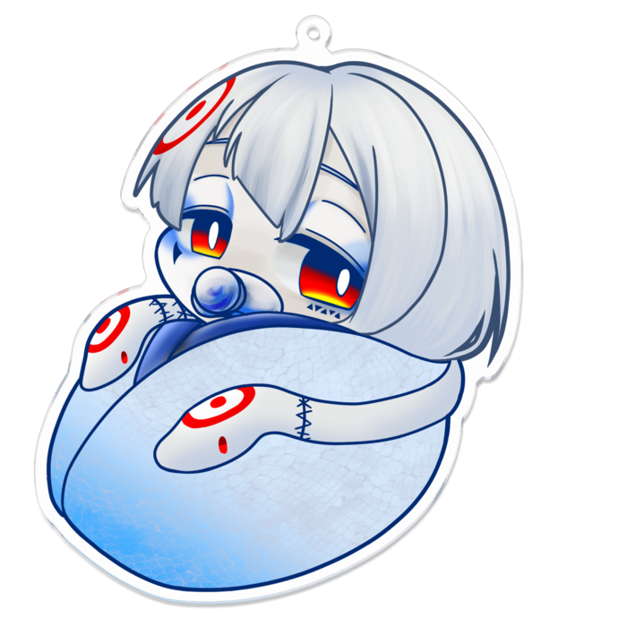 アクリルキーホルダー - 100 x 100 (mm)