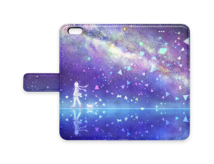 手帳型iPhoneケース - iPhone6 Plus - ストラップ穴 あり