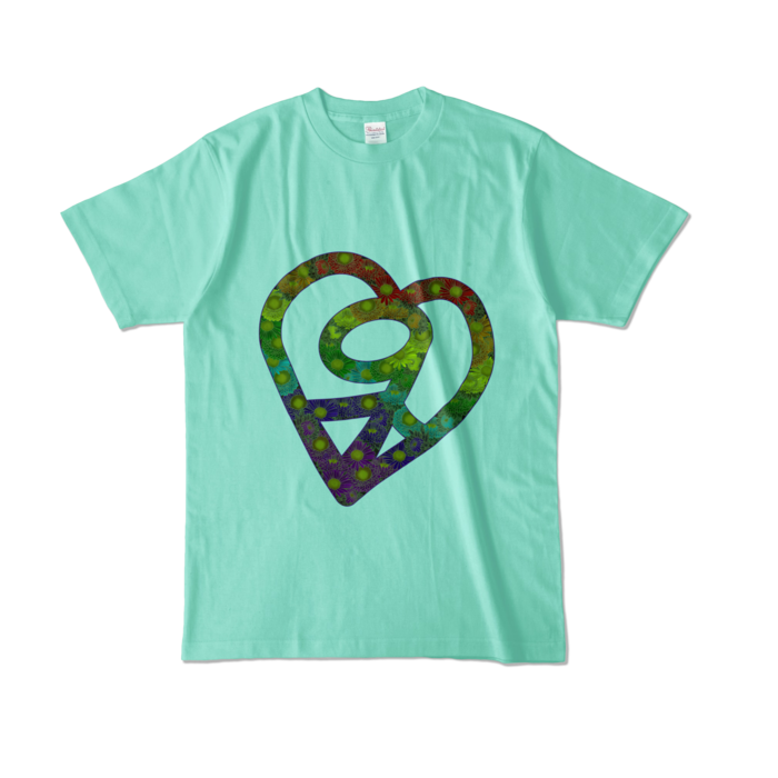 カラーTシャツ - L - アイスグリーン (淡色)