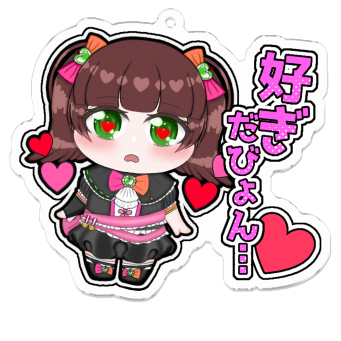アクリルキーホルダー - 70 x 70 (mm)
