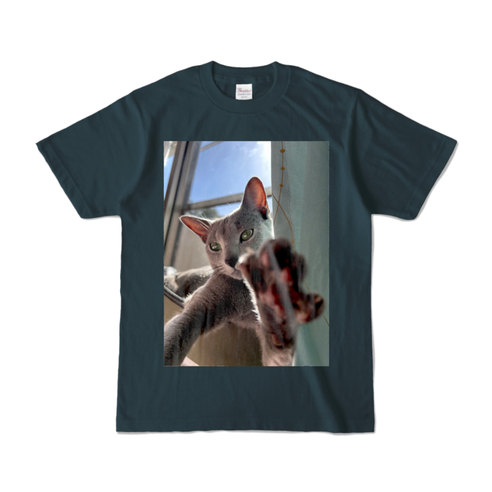 びんは カラーTシャツ - S - デニム (濃色)