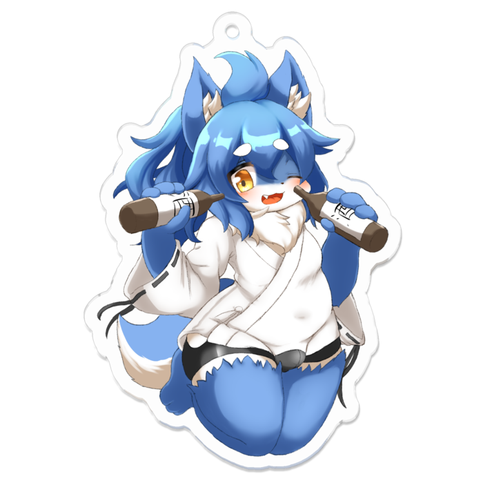 アクリルキーホルダー - 70 x 70 (mm)