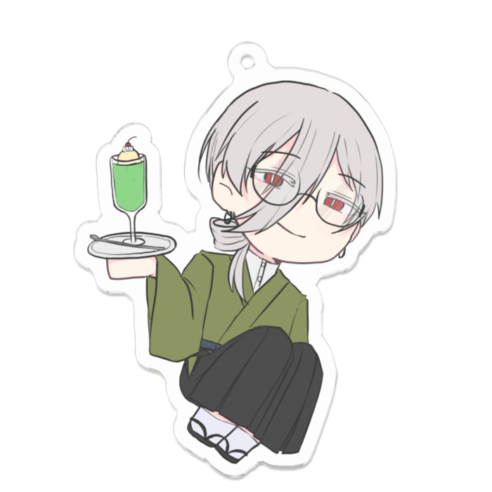 アクリルキーホルダー - 70 x 70 (mm)