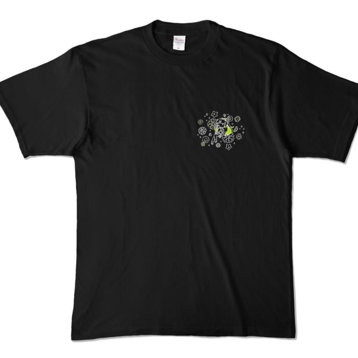 カラーTシャツ - XL - ブラック (濃色)