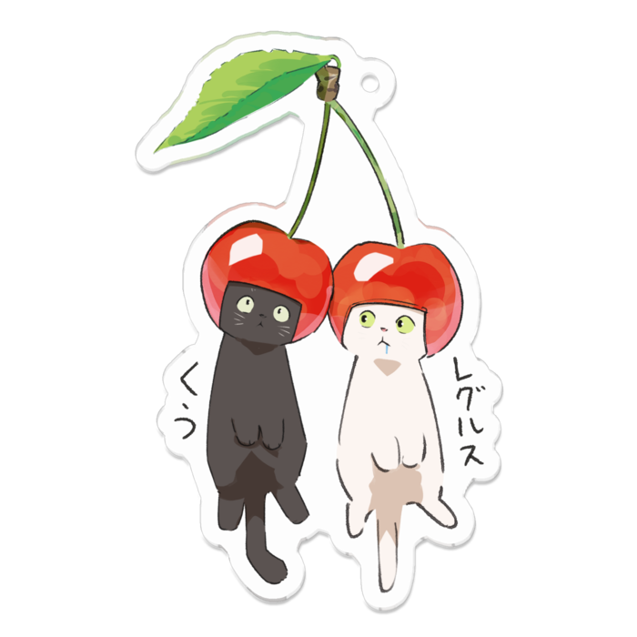 アクリルキーホルダー - 70 x 70 (mm)