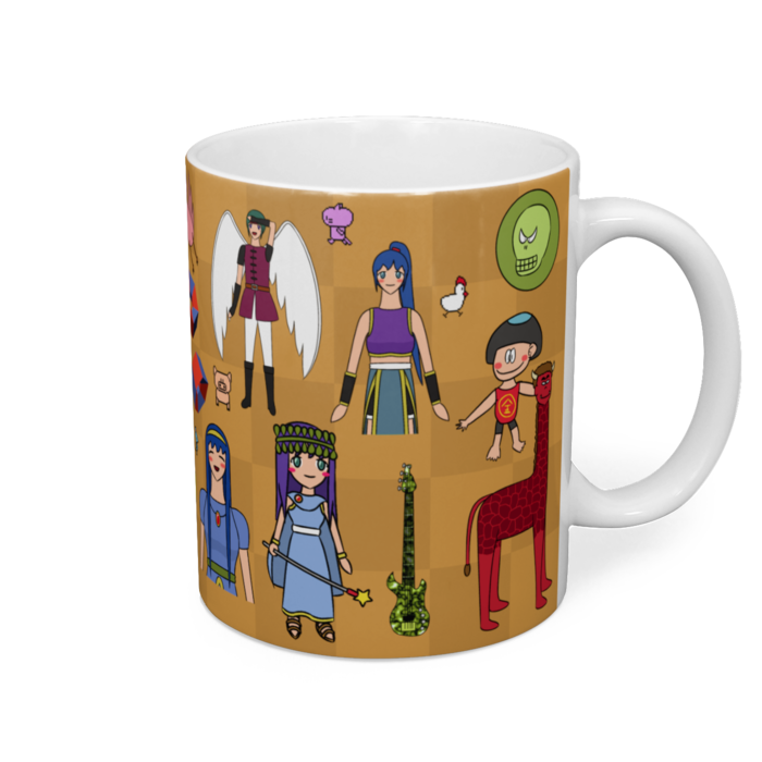 マグカップ - 直径 8 cm / 高さ 9.5 cm