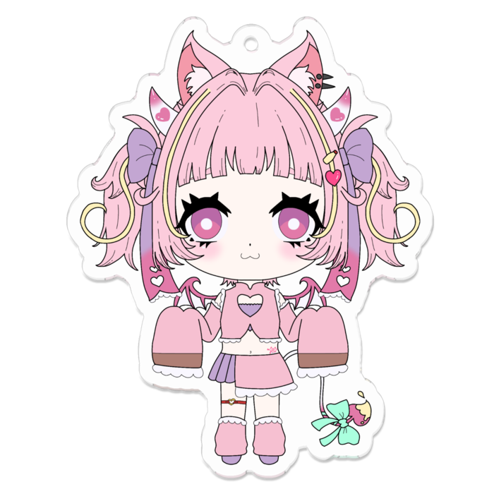 アクリルキーホルダー - 70 x 70 (mm)