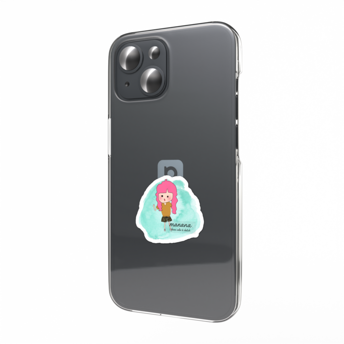 サマーニット/スマホステッカー