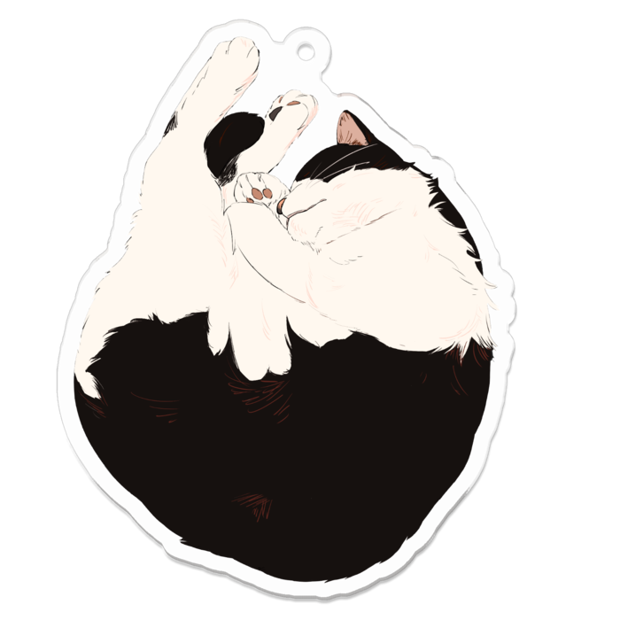 アクリルキーホルダー - 70 × 70 (mm)