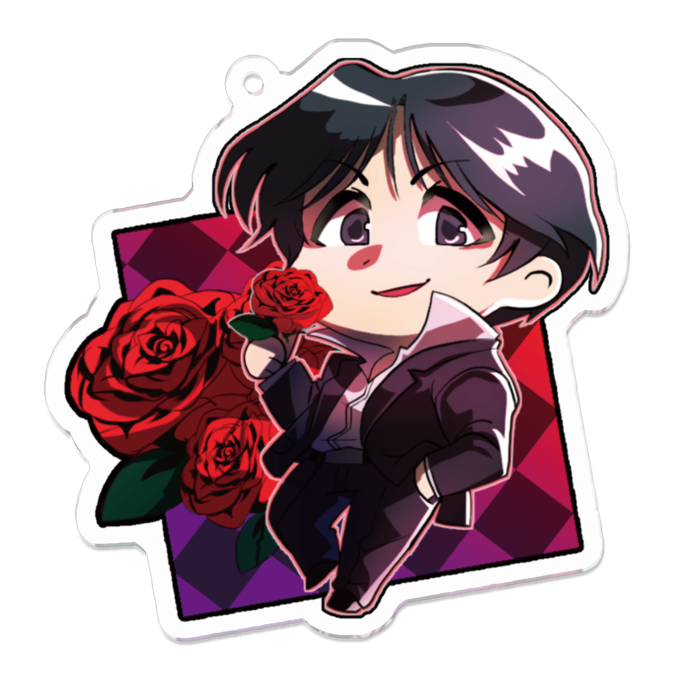 アクリルキーホルダー - 70 x 70 (mm)