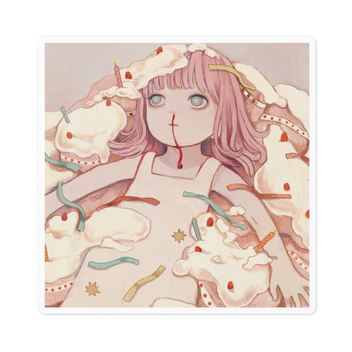 ステッカー - 100 x 100 (mm)(2)