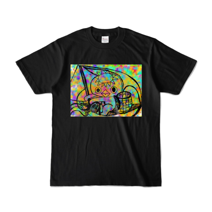 カラーTシャツ - S - ブラック (濃色)