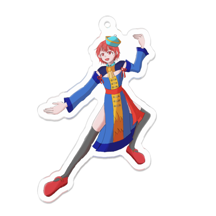 アクリルキーホルダー - 70 x 70 (mm)