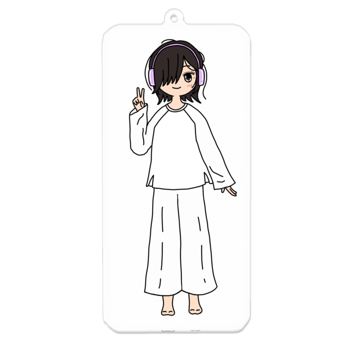 アクリルキーホルダー - 100 x 100 (mm)